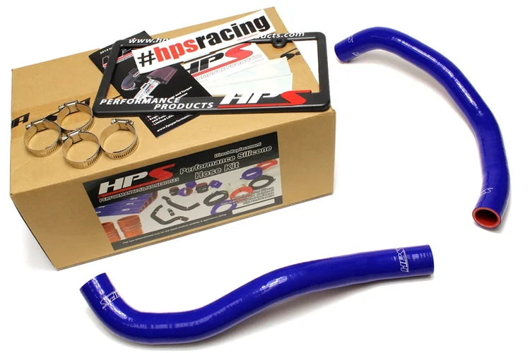 57-1391-BLUE HPS Silicone Radiator Hose Blue Honda 2003-2007 Accord 2.4L K24A 4CYL