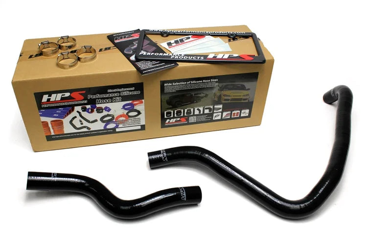 57-1394-BLK HPS Silicone Radiator Hose Black Honda 1998-2002 Accord 2.3L F23 4CYL