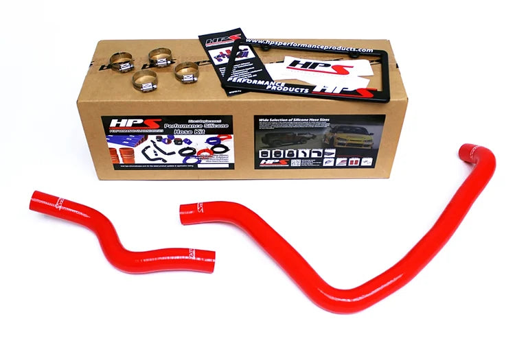 57-1394-RED HPS Silicone Radiator Hose Red Honda 1998-2002 Accord 2.3L F23 4CYL