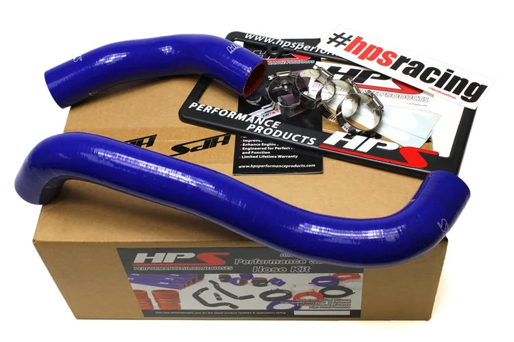 57-1395-BLUE HPS Silicone Radiator Hose Blue Mazda 1989-1992 RX7 RX-7 FC3S 1.3L Na and Turbo