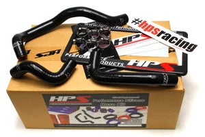 57-1397-BLK HPS Silicone Heater Hose Black 1995-1998 240SX S14 KA24DE