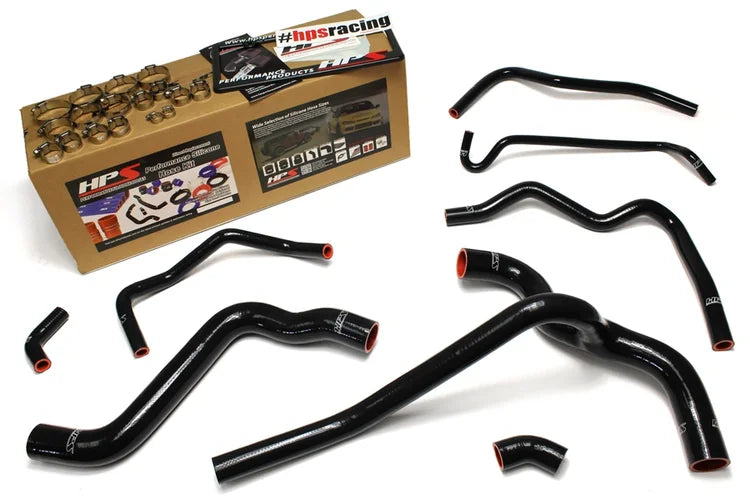 57-1400-BLK HPS Radiator Hose Heater Hose Black Ford 2005-2010 Mustang 4.0L V6