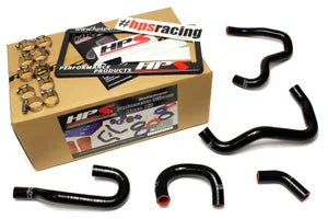 57-1414-BLK HPS Silicone Heater Hose Black Honda 2000-2005 S2000 F20C