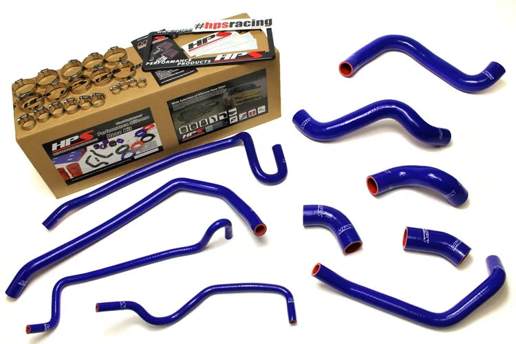 57-1429-BLUE HPS Radiator Hose Heater Hose Blue 2011-2014 Ford Mustang GT 5.0L V8 Boss 302