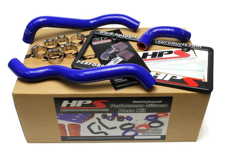 57-1435-BLUE HPS Silicone Heater Hose Blue 2003-2006 350Z 3.5L V6 VQ35DE