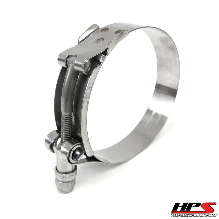 SSTC-41-46 HPS Stainless Steel T-Bolt Clamp SAE for 1.25" 1.38" ID Hose - 1.61"-1.77"