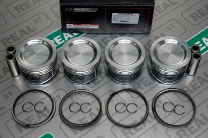 K555M925 Wiseco Forged Pistons Mitsubishi Starion Conquest 2.6L 4G54 G54B 92.5mm +1.38mm -17 cc 7.3:1