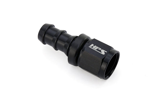 150-0008 HPS Aluminum AN-8 Straight Push-On Hose End