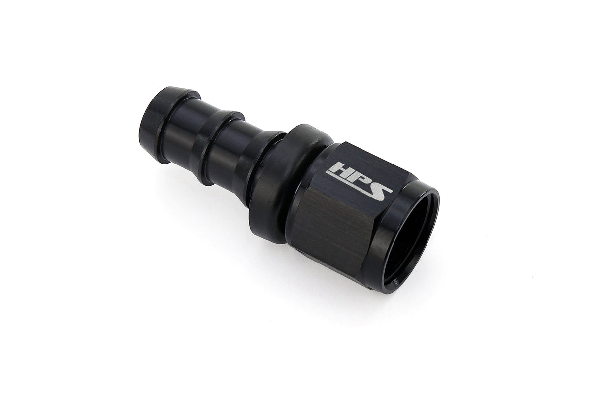 150-0010 HPS Aluminum AN-10 Straight Push-On Hose End