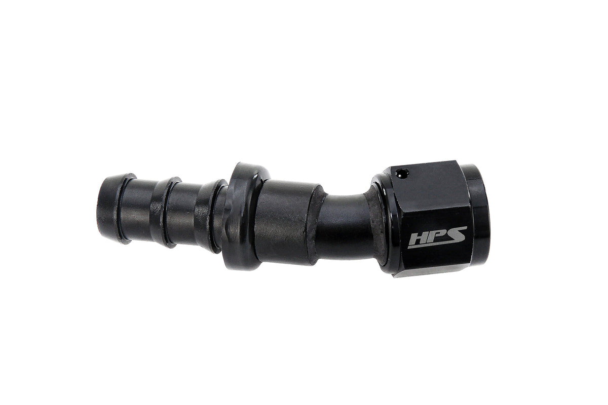 150-3010 HPS Aluminum AN-10 30 Push-On Hose End
