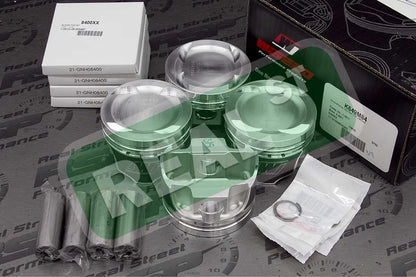 K649M84 Wiseco Forged Pistons Honda Del Sol Civic Si 1.6L B16A 84mm +3.0mm -10.0 cc 8.3:1