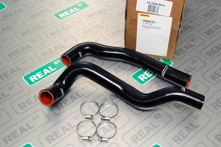 57-2220-BLK HPS Silicone Radiator Coolant Hose Kit Black for Aristo S160 3.0L Turbo 2JZ-GTE 1997-2005 1957-2220
