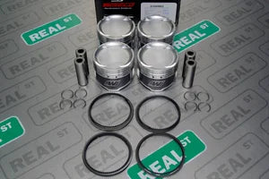 K548M85 Wiseco Forged Pistons Mitsubishi Eclipse Talon 2G DSM 4G63T 7 Bolt 85mm STD -17 cc 8.1:1