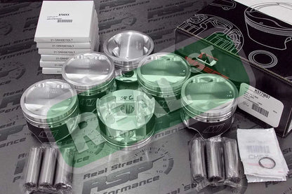 K577M87 Wiseco Forged Pistons Nissan Skyline GT-R RB30 with RB25DET Head 87mm +1.0mm -11.3 cc 7.0:1