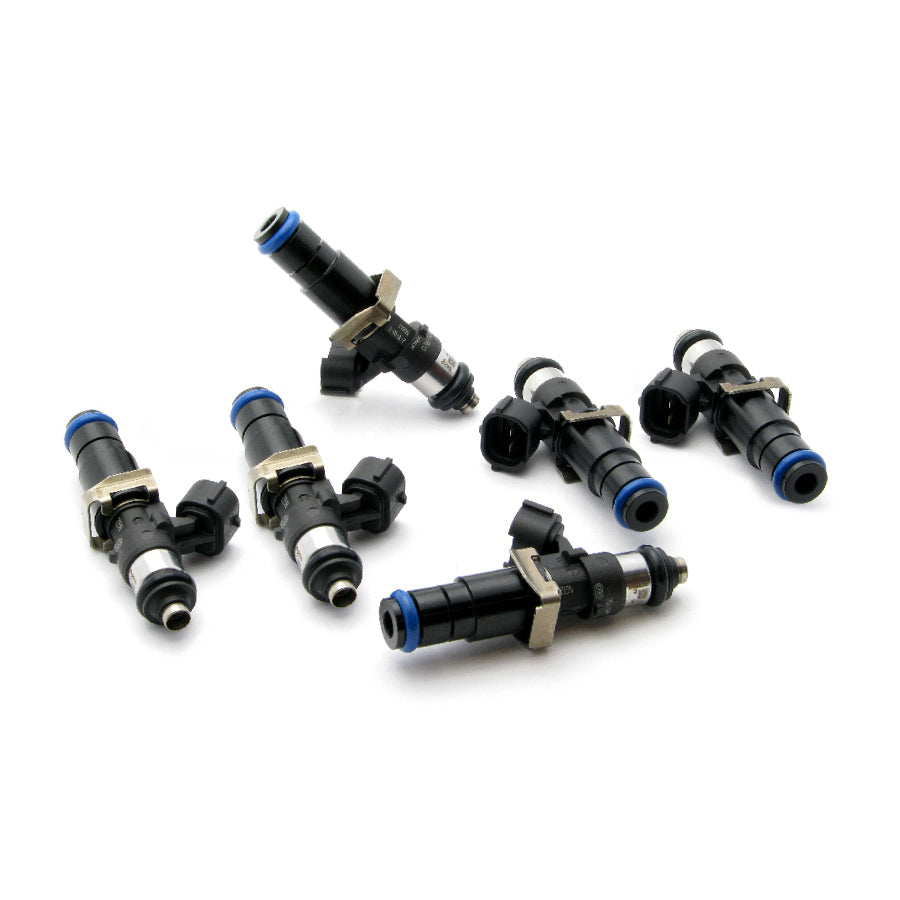 16S-08-2400-6 DeatschWerks Set of 6 High Impedance 2400cc Injectors for Toyota Supra TT 93-98 Top Feed Conversion