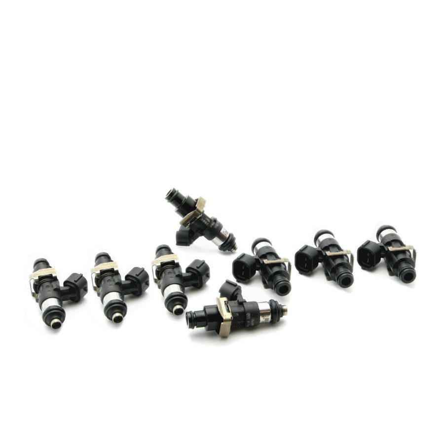 16S-10-2200-8 DeatschWerks Bosch EV14 Universal 48mm/11mm matched set of 8 Fuel Injectors 220b/hr