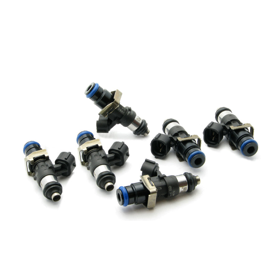 16S-12-2200-6 DeatschWerks Bosch EV14 Universal 48mm/14mm matched set of 6 Fuel Injectors 220lb/hr