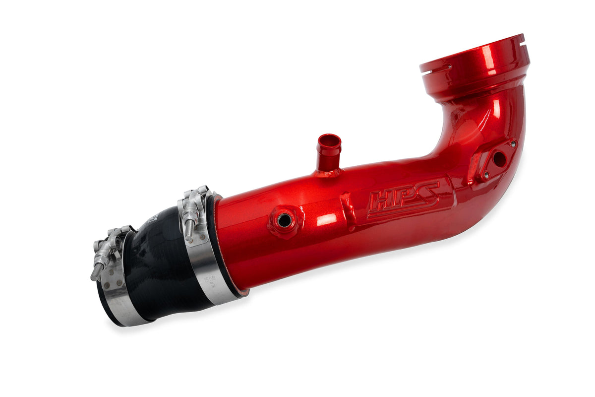 17-127R HPS Red Intercooler Pipe 2012-2016 Bmw ActiveHybrid 5 3.0L Turbo N55 Cold Side