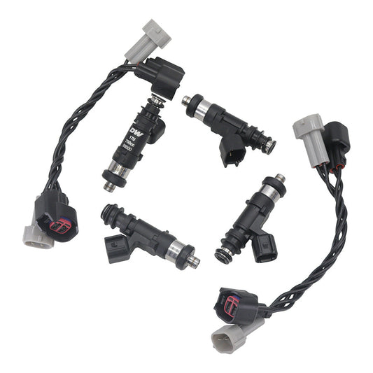 DeatschWerks 750cc Top Feed Fuel Injectors Subaru WRX 02-14 STi 07-19 EJ205 EJ255 EJ257