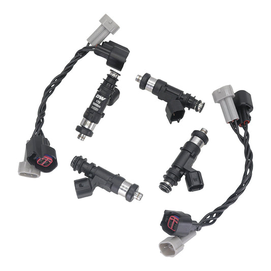 17U-07-1000-4 DeatschWerks Bosch EV14 1000cc Top Feed Fuel Injectors Subaru WRX 02-14 STi 07-19 EJ205 EJ255 EJ257