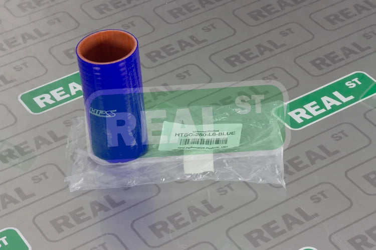 HTSC-250-L6-BLUE HPS 2-1/2" ID X 6" Long 4-PLY Silicone Coupler Hose Blue