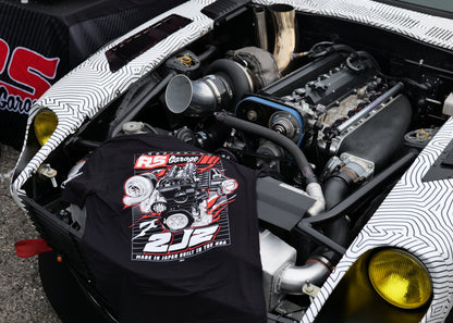 RS Garage "2JZ Made In Japan Built in the USA" T-Shirt