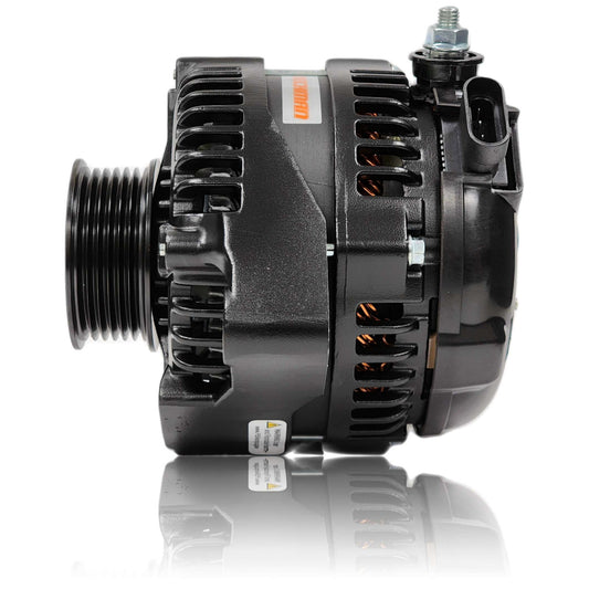 Mechman 240 amp high output alternator for Toyota Supra 2JZ 1JZ - BLACK