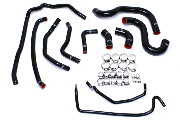 57-1502-BLK HPS Black Silicone Radiator and Heater Coolant Hose Kit 2015-2017 Ford Mustang GT 5.0L V8