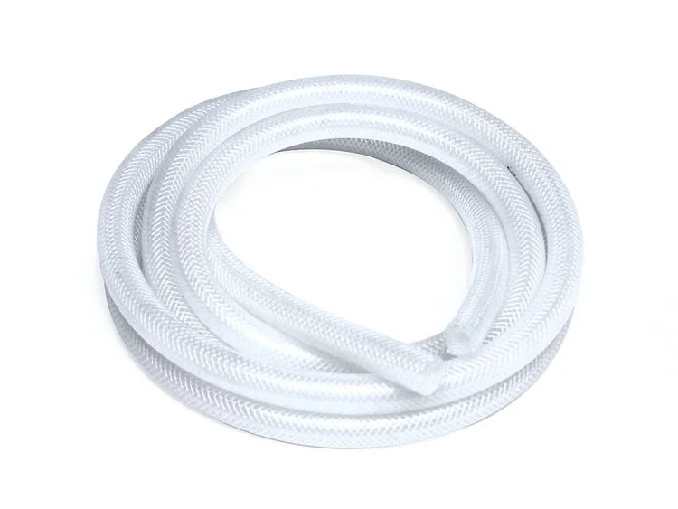 HTHH-087-CLEARx10 HPS 7/8" ID Clear High Temp Silicone Heater Hose 10 Feet Roll Bend Radius: 4"