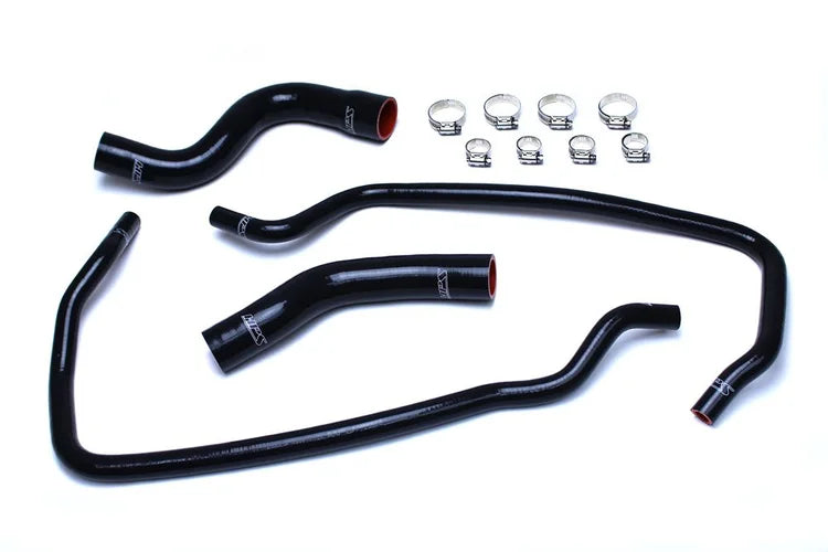 57-1449-BLK HPS Black Heater Coolant Hose Kit 2001-2004 Jeep Grand Cherokee Wj 4.7L V8