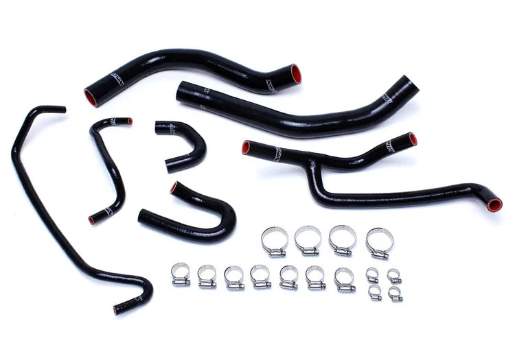 57-1506-BLK HPS Black Radiator and Heater Coolant Hose Kit 2015-2016 Ford Mustang 3.7L V6