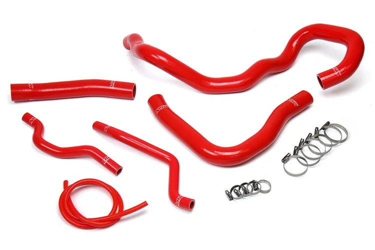 57-1609-RED HPS Red Radiator Heater Hose Kit 2008-2017 Lancer 2.0L 2.4L De Es Gts