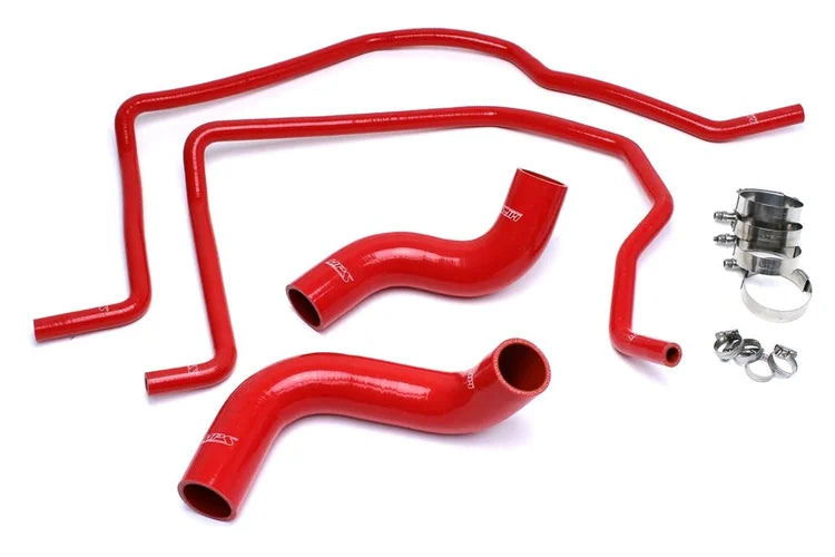 57-1498-RED HPS Red Radiator Heater Hose Kit 2004-2006 Ram 1500 SRT-10 8.3L V10