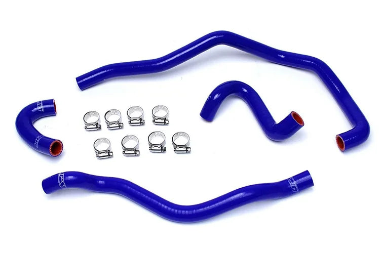 57-1487-BLUE HPS Blue Silicone Heater Coolant Hose Kit 2001-2006 Bmw E46 M3 Left Hand Drive