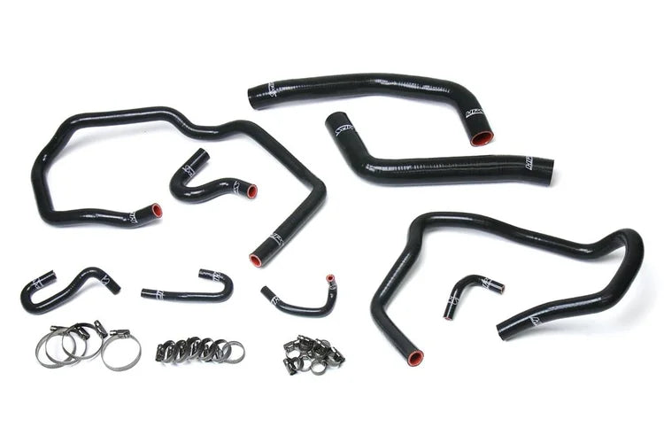 57-1611-BLK HPS Black Silicone Radiator Coolant + Heater Hose Kit 2010-2014 Fj Cruiser 4.0L V6