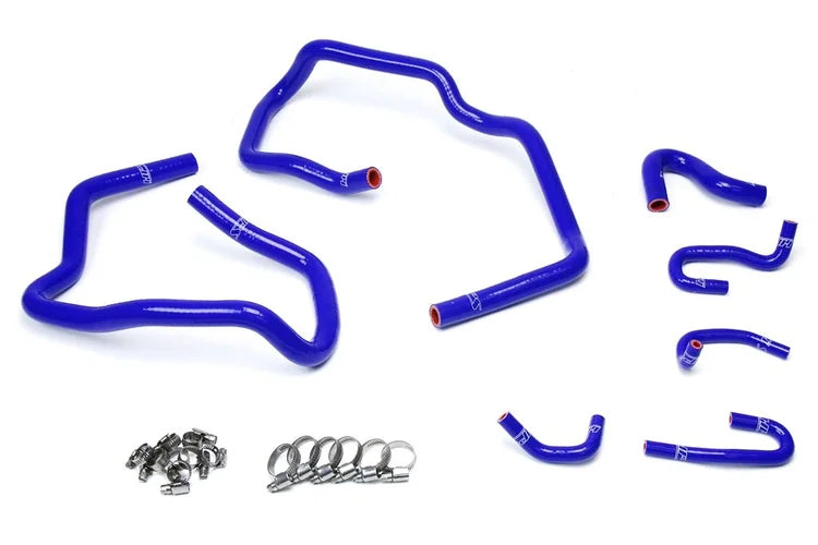 57-1547-BLUE HPS Blue Silicone Heater Coolant Hose Kit 2010-2014 Toyota Fj Cruiser 4.0L V6