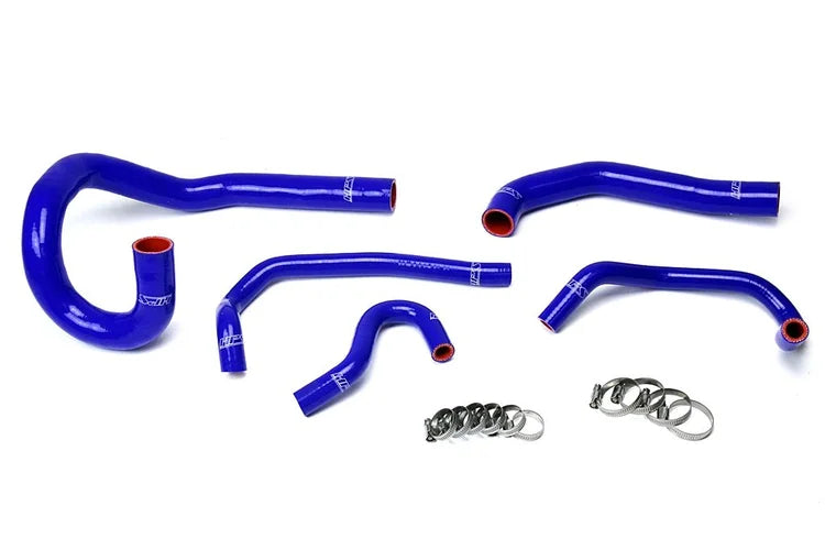 57-1612-BLUE HPS Blue Silicone Radiator Coolant + Heater Hose Kit 1986-1992 Supra MK3 Turbo Na 7MGE 7MGTE LH Drive