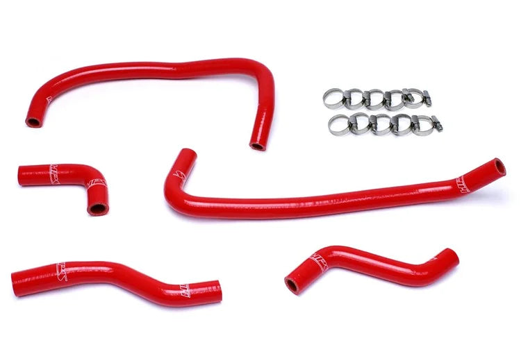 57-1503H-RED HPS Red Heater Coolant Hose Kit 2013-2014 Dodge Viper SRT-10 8.4L V10