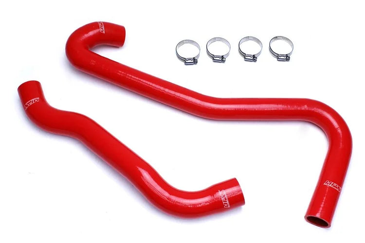 57-1453-RED HPS Red Radiator Coolant Hose Kit 2006-2008 Jeep Grand Cherokee WK1 5.7L & SRT8 6.1L V8