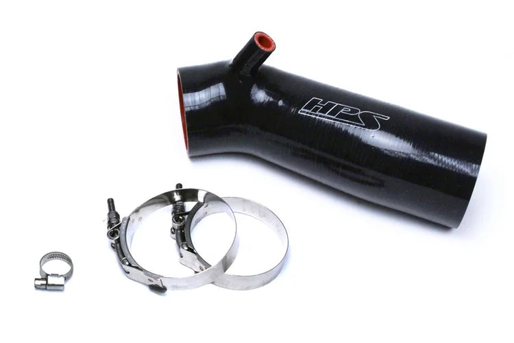 57-1445-BLK HPS Black Post Maf Air Intake Hose Kit 2013-2016 Accord 2.4L