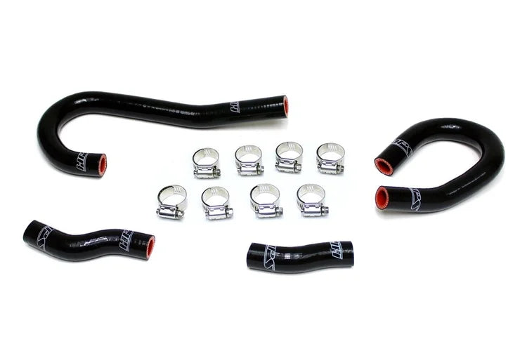 57-1473-BLK HPS Black Heater Coolant Hose Kit 2012-2015 Jeep Grand Cherokee WK2 SRT8 6.4L