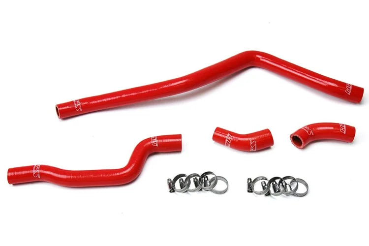 57-1615-RED HPS Red Radiator Hose 4PCS Complete Kit 2001-2005 Yamaha YFM660 Raptor