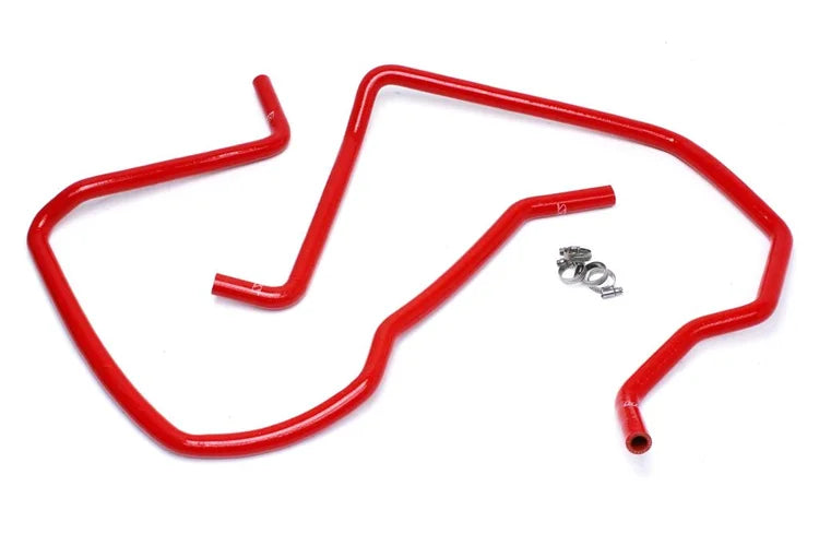 57-1498H-RED HPS Red Heater Coolant Hose Kit 2004-2006 Dodge Ram 1500 SRT-10 8.3L V10