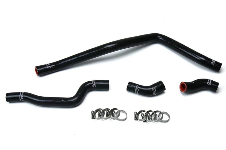 57-1615-BLK HPS Black Radiator Hose 4PCS Complete Kit 2001-2005 Yamaha YFM660 Raptor