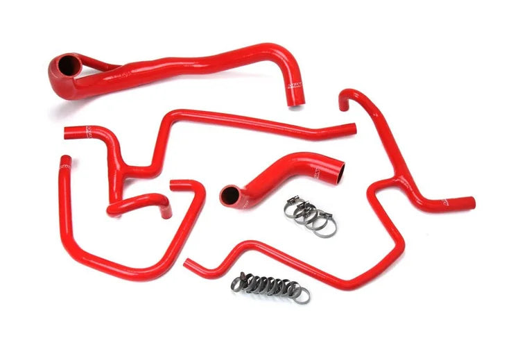 57-1646-RED HPS Red Heater Coolant Hose Kit 2011-2017 Charger 5.7L V8 Pursuit