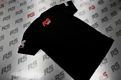 New Edition RS Garage Logo T Shirt Featuring "ARP" & "BC" Sleeves