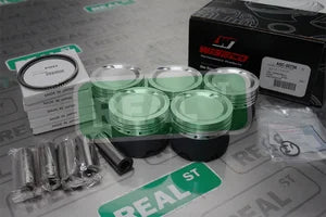 KE155M815 Wiseco Forged Pistons Volvo 850 2.3L 20V Turbo B5234T 81.5mm +0.5mm -10 cc 8.5:1