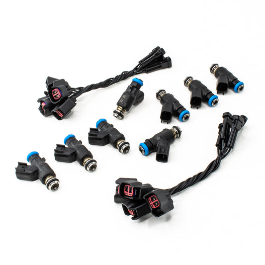 35U-01-0044-8 DeatschWerks 44lb Fuel Injectors Set Chevrolet Silverado GMC Sierra 1500 00-06 4.8L 5.3L 6.0L V8