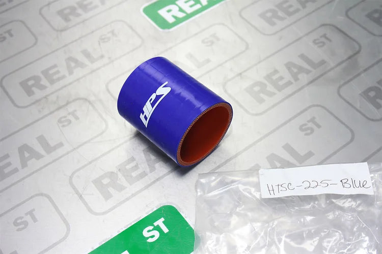 HTSC-225-BLUE HPS 2-1/4" ID X 3" Long 4-PLY Silicone Coupler Hose Blue