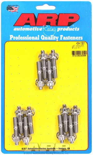 434-1301 ARP Chevy Chevrolet Corvette LS1 Header Stud Kit